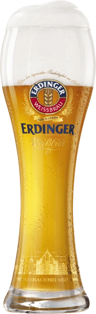 Øl i et stilfuldt glas