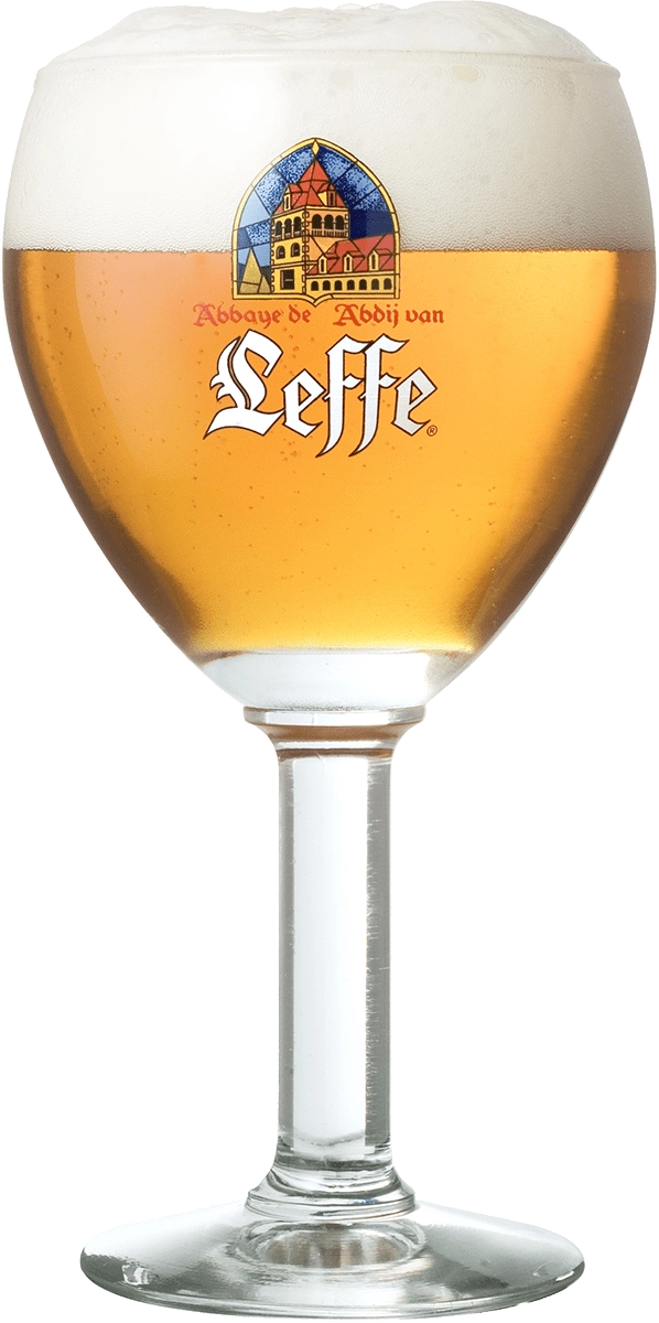 Øl i et stilfuldt glas
