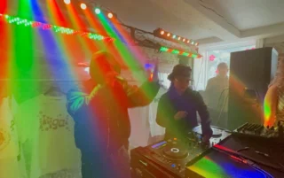 DJ-opsætning fra BS LEJ